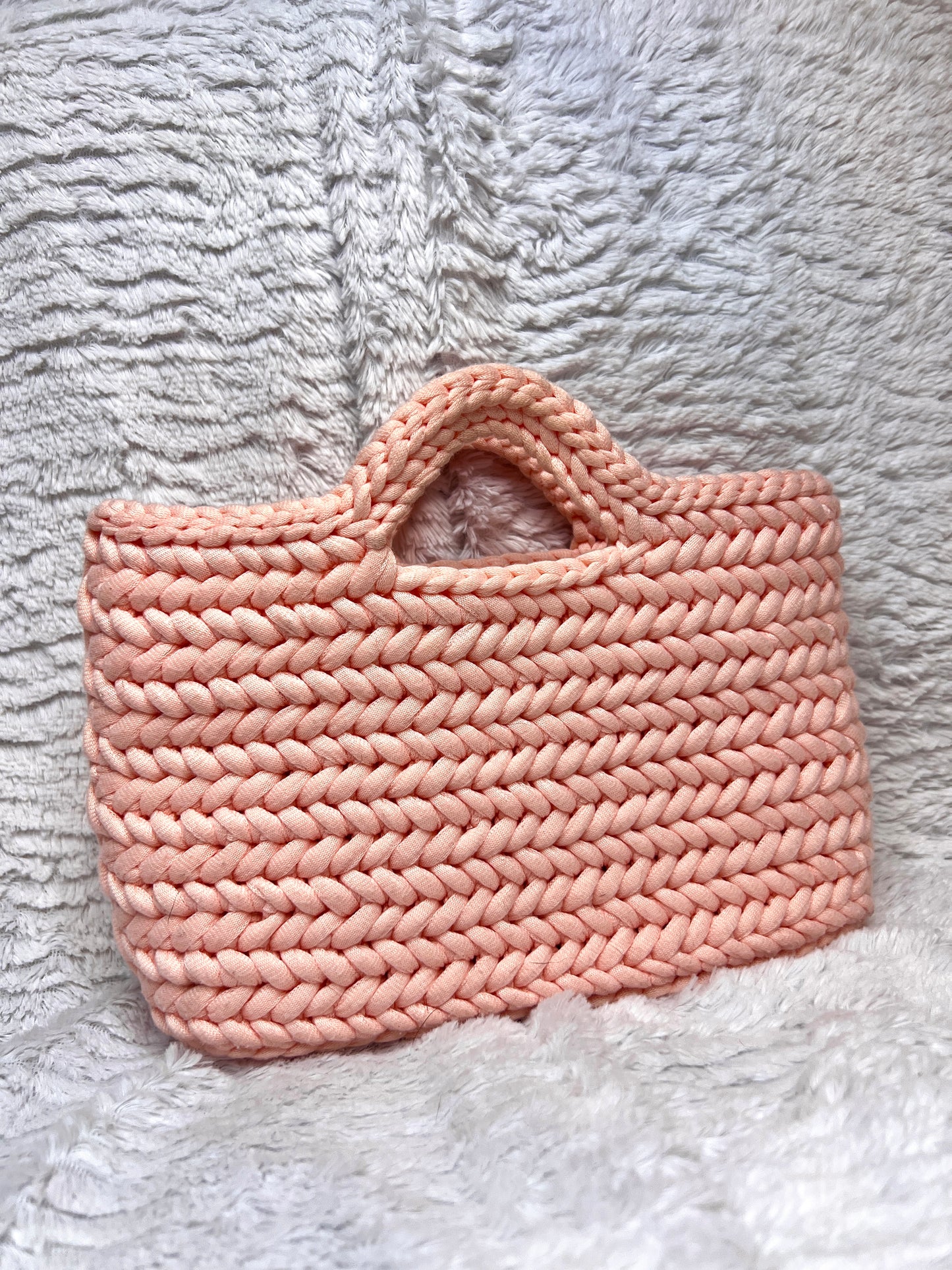 PRETTY IN PINK Luxury Handmade Crochet Clutch Purse