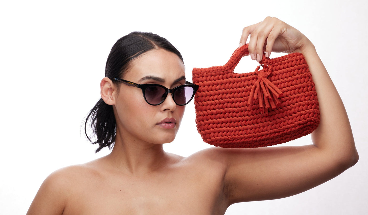 I WISH Luxury Handmade Crochet Clutch Purse